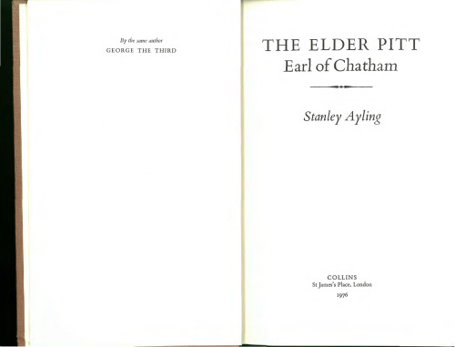 The Elder Pitt