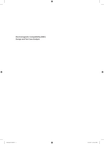 Electromagnetic Compatibility (EMC) Design and Test Case Analysis