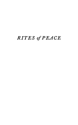 Rites Of Peace: The Fall Of Napoleon And The Congress Of Vienna