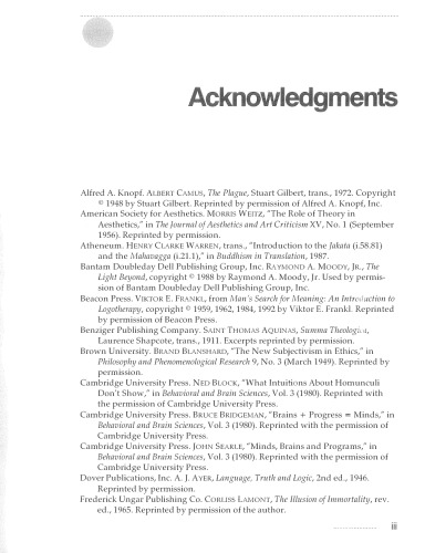 An Introduction to Modern Philosophy: Examining the Human Condition