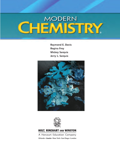 Modern Chemistry: Student Edition 2009