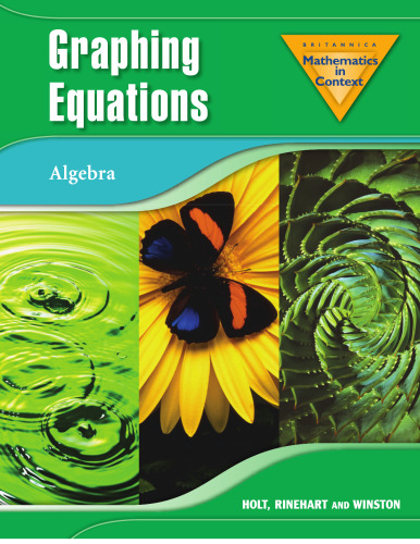Graphing Equations: Algebra
