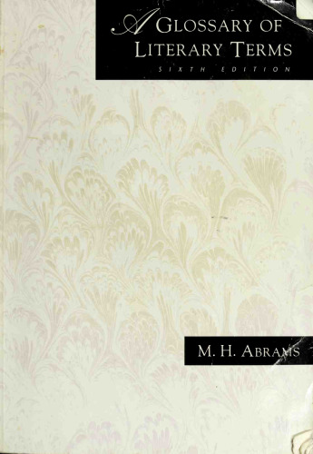 A Glossary of Literary Terms