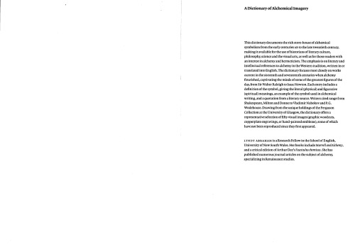 A Dictionary of Alchemical Imagery