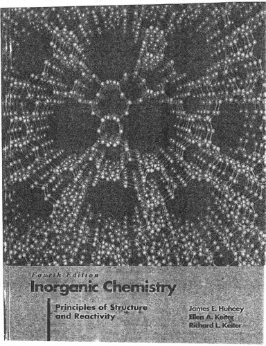 Inorganic Chemistry: Principles of Structure and Reactivity
