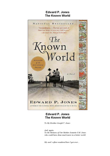 The Known World: A Novel