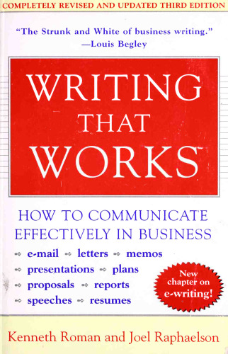 Writing That Works