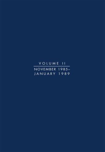Reagan Diaries Volume 2: November 1985-January 1989