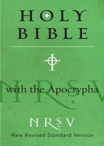 New Revised Standard Version (NRSV) Bible with the Apocrypha