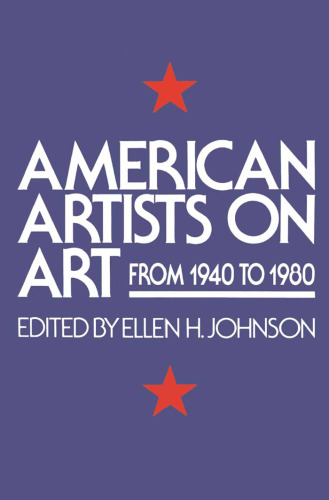 American Artists On Art: From 1940 To 1980