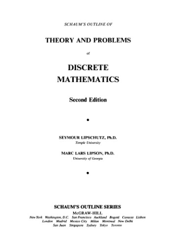 Schaum's Outline of Discrete Maths