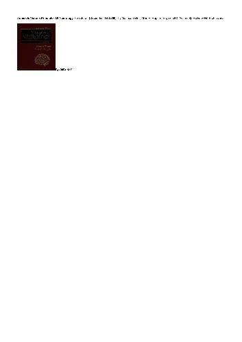 Adams & Victor's Principles Of Neurology