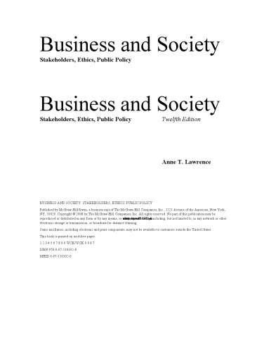 Business and Society