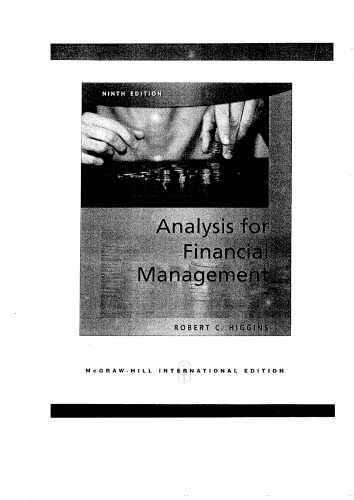 Analysis for financial management