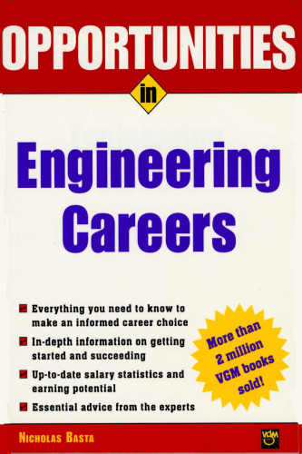 Opportunities in Engineering Careers, Rev. Ed.
