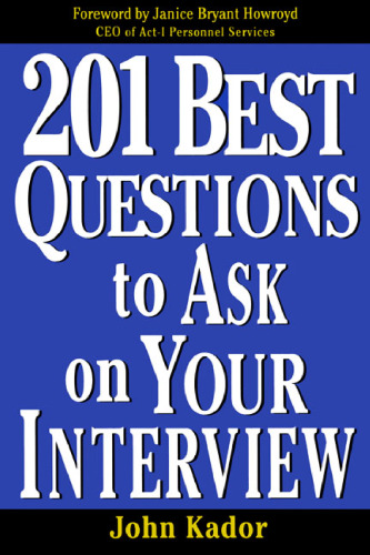 201 best questions to ask on your interview