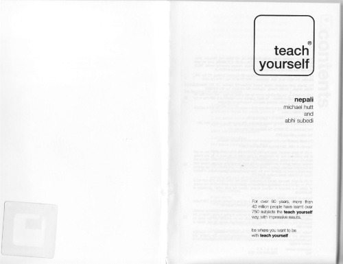 Teach Yourself Nepali Complete Course
