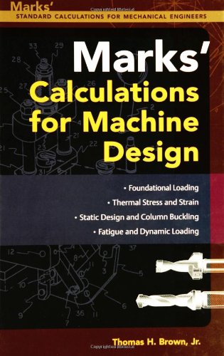 Mark's Calculations For Machine Design