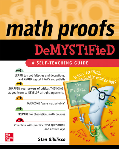 Math proofs demystified