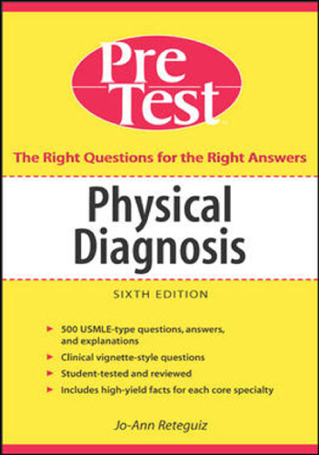 Physical Diagnosis PreTest Self Assessment and Review