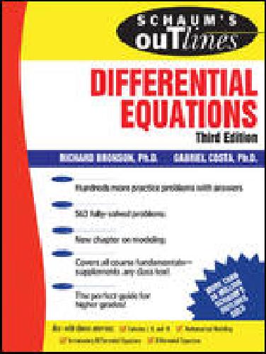 Schaum's Outline of Differential Equations