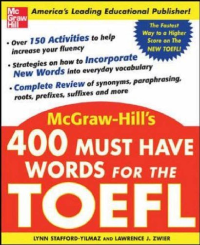 400 must-have words for the TOEFL