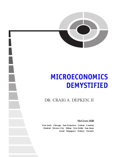Microeconomics Demystified : A Self-Teaching Guide
