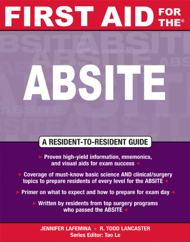 First Aid for theВ® ABSITE
