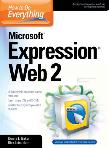 How to Do Everything Microsoft Expression Web 2