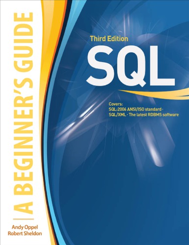 SQL: A Beginner's Guide