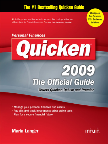 Quicken 2009: the official guide