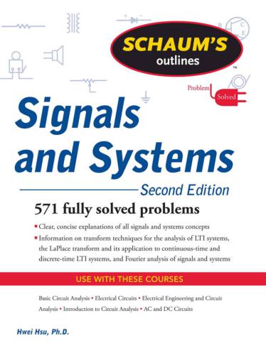 Schaums outlines signals and systems