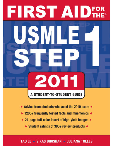 First Aid for the USMLE Step 1 2011 (First Aid USMLE)