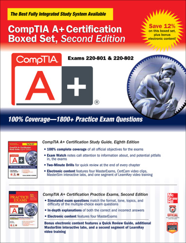 CompTIA A+ Certification Boxed Set (Exams 220-801 & 220-802)