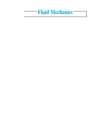 Fluid Mechanics