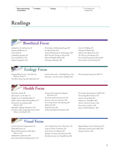 Human Biology, 7th Edition