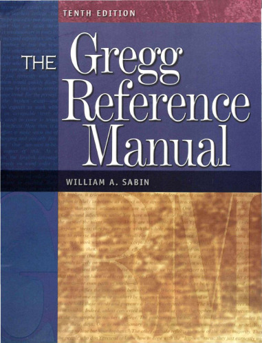 The Gregg Reference Manual