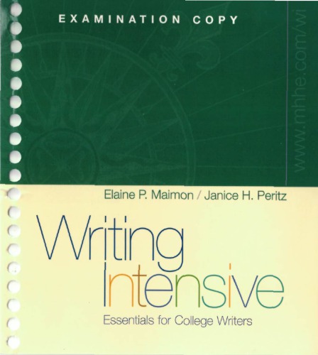 Writing Intensive