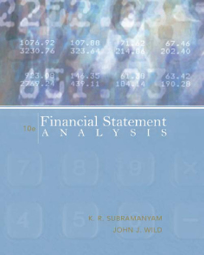 Financial Statement Analysis, 10th Edition