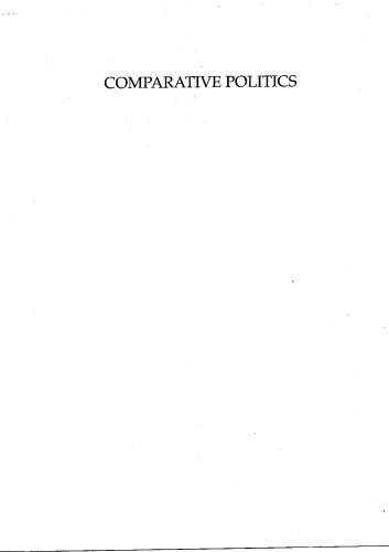 Comparative Politics: A Global Introduction