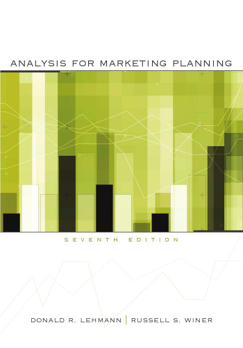 Analysis for Marketing Planning