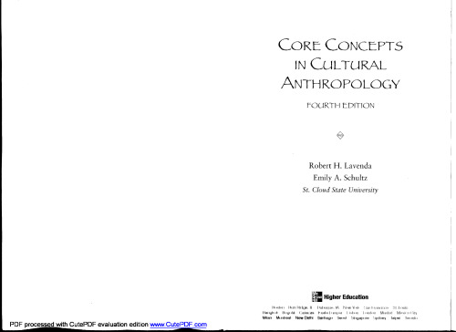 Core Concepts in Cultural Anthropology