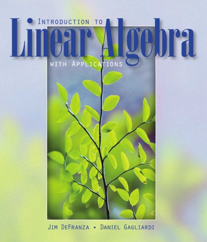 Introduction to linear algebra