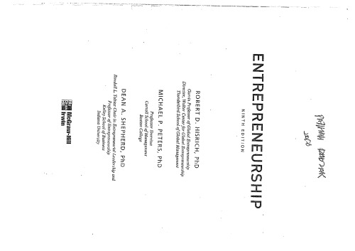 Entrepreneurship
