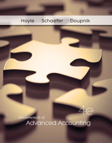 Fundamentals of Advanced Accounting