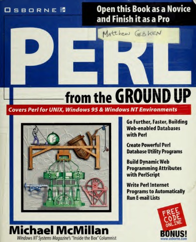 Perl from the Ground Up