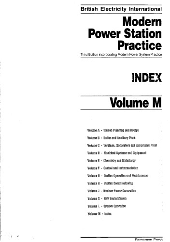 Index, Volume Volume M, Third Edition