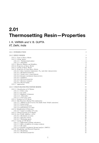 Comprehensive composite materials