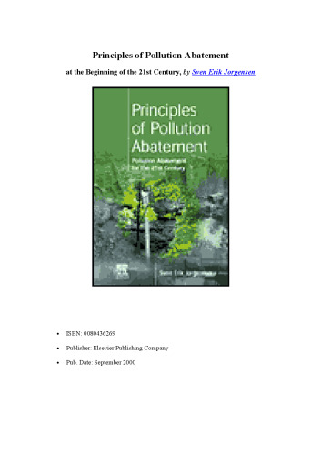 Principles of Pollution Abatement