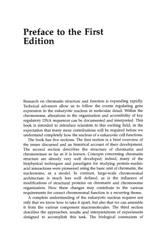Chromatin: structure and function